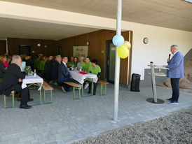 Einweihung der Katholischen Kindertagesstätte St. Vinzenz 2023 (Foto: Karl-Franz Thiede)